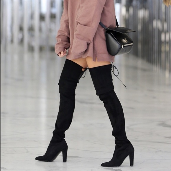 stuart weitzman hiline boots black